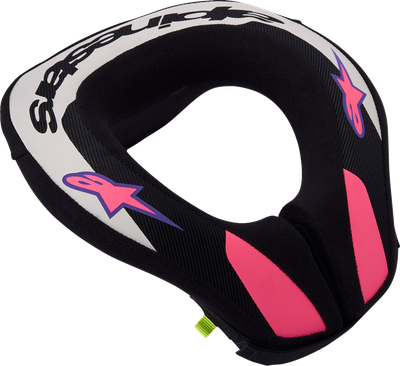 ALPINESTARS Youth Sequence Neck Roll - Black/Light Gray/Purple - S/M 6741018-1568-S/M