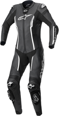 ALPINESTARS Stella Missile v2 1-Piece Leather Suit - Black/White - US 2 / EU 38 3180122-12-38