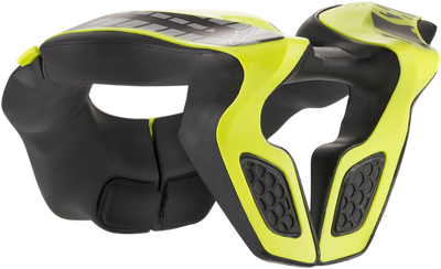 ALPINESTARS Youth Neck Support - Black/Yellow Fluo - One Size 6540118-155-OS