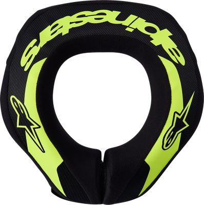 ALPINESTARS Youth Sequence Neck Roll - Yellow Fluo/Black - L/XL 6741018-551-LXL