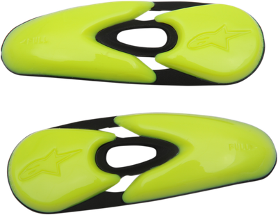 ALPINESTARS Toe Sliders - Black/Yellow 25SLI6-155