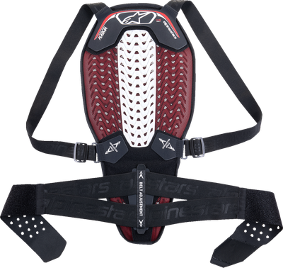 ALPINESTARS Nucleon Plasma Back Protector - Black/White/Red - XL 6504325-123-XL