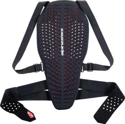 ALPINESTARS Nucleon Plasma Back Protector - Black/White/Red - XL 6504325-123-XL