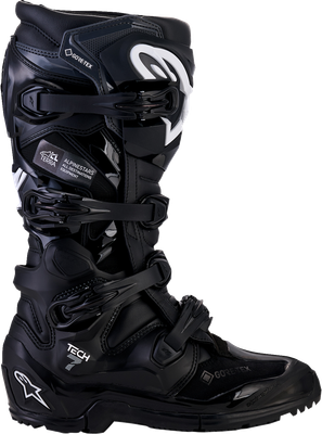 ALPINESTARS Tech 7 Enduro Gore-Tex® Boots - Black/Dark Gray - US 10 / EU 44.5 2030127-111-10