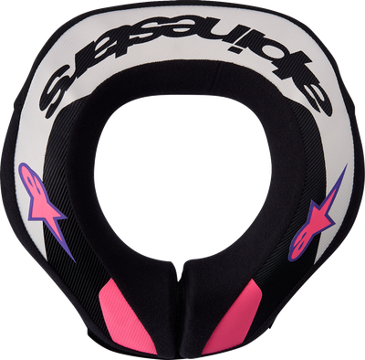 ALPINESTARS Youth Sequence Neck Roll - Black/Light Gray/Purple - L/XL 6741018-1568-LXL
