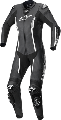 ALPINESTARS Stella Missile v2 1-Piece Leather Suit - Black/White - US 14 / EU 50 3180122-12-50