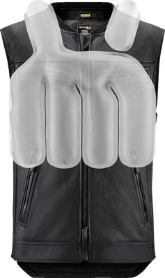 ALPINESTARS TECH-AIR Tech-Air® 3 v2 Canvas Vest - Black - XS 6505125-10-XS