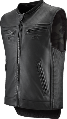 ALPINESTARS TECH-AIR Tech-Air® 3 v2 Leather Vest - Black - XS 6505225-10-XS