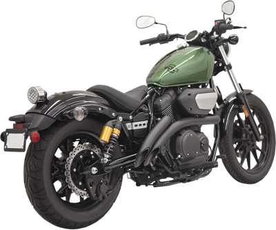 BASSANI XHAUST Sweeper Exhaust - Black - Bolt 3B1F2B