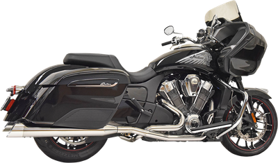 BASSANI XHAUST Exhaust Dual Challenger - Chrome 8H16S