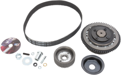 BELT DRIVES LTD. Belt Drive - 1-5/8" - 4-Speed w/Belt EVBB-3TRB