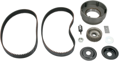 BELT DRIVES LTD. Belt Drive Kit - 1-1/2" - 11 mm - Kick Start w/Idler Gear - Spline Shaft - '55-E'84 Big Twin 47-31SK-3