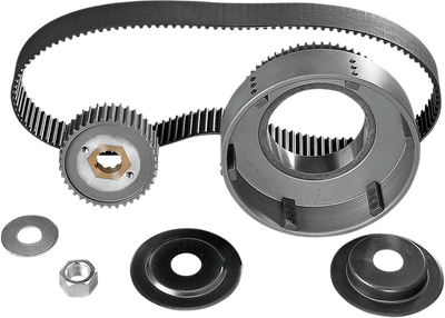 BELT DRIVES LTD. Belt Drive Kit - 1-1/2" - 8 mm - '41-'54 62-39TK-1
