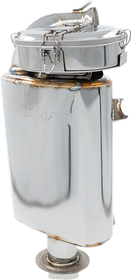 BIKEMAN PERFORMANCE Full Velocity Slip-On Muffler - Stainless Steel 02-332-SS