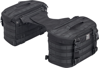 BILTWELL EXFIL-18 Saddlebags - Black 3011-01