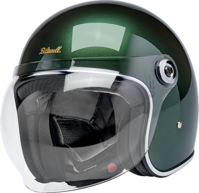 BILTWELL Tahoe™ Helmet - Solid - Metallic Sierra Green - Large 1008-324-504