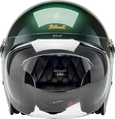 BILTWELL Tahoe™ Helmet - Solid - Metallic Sierra Green - Large 1008-324-504