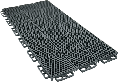 CALIBER ProTech Flooring - Smooth - Light Gray - 24 Piece 13612-10