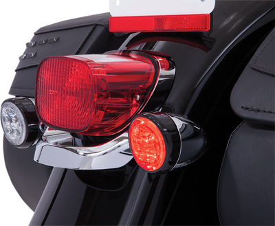 CIRO Turn Signal Insert - Red LED - Black 45521