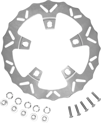 COASTAL MOTO Brake Rotor - 320 mm - Front - Stainless - '24 FLHX/FLTR CM-FR-320DRSS