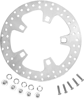 COASTAL MOTO Brake Rotor - 11.5" - Front - Polished - '00-'07 Touring CM-FR-115P