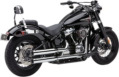 COBRA RPT Slip-On Mufflers - 3" - Chrome - FLHC/S FLDE 6058