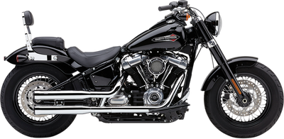 COBRA RPT Slip-On Mufflers - 3" - Chrome - FLHC/S FLDE 6058