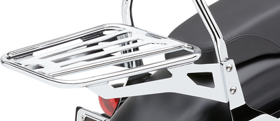 COBRA Sissy Bar Luggage Rack - Chrome - Tubular 602-3500