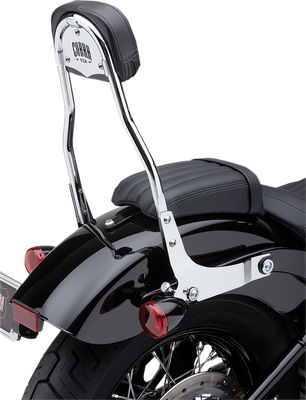 COBRA Backrest Kit - 14" - Chrome - Softail 602-2006