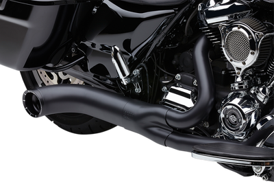 COBRA Turn Out 2-into-1 Exhaust System - Black 6271B-1