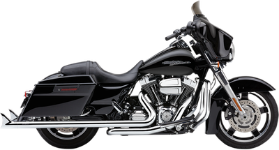 COBRA Dual Speedster Exhaust - Chrome - Fishtail - '10-'16 Dresser 6974