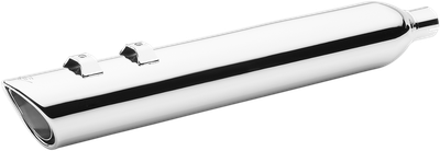COBRA 909 Twin Slip-On Mufflers - 4" - Chrome - '95-'16 Bagger 6106