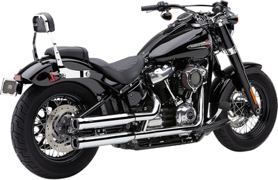 COBRA RPT Slip-On Mufflers - 3" - Chrome - M8 Softail 6057