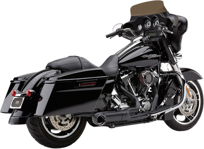 COBRA Turn Out 2-into-1 Exhaust System - Black 6270B-1