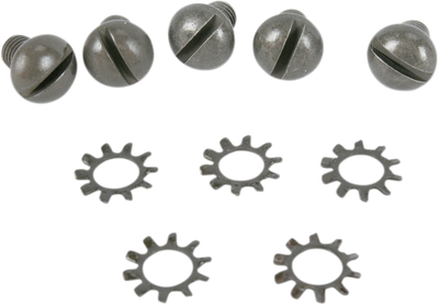 COLONY Screw Kit - Outer/Wheel Hub - Round/Button-Head - Parkerized 9670-10