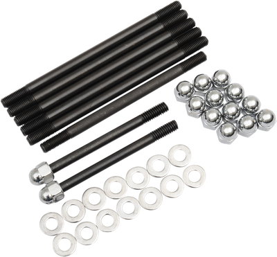 COLONY Hardware Kit - Motor Case Studs - Chrome - '70-'78 Harley-Davidson 8140-34
