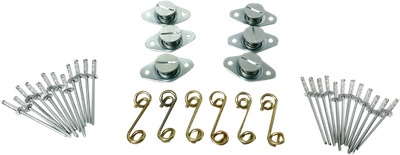 CYCLE PERFORMANCE PROD. Flush Mount Kit - Self-Eject - Springs CPP/9028