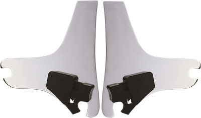 CYCLE VISIONS D-Tach Side Plates - FLH - Chrome CV-8080