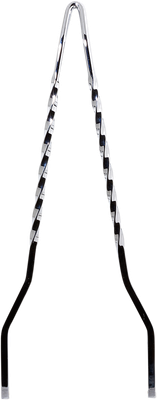 CYCLE VISIONS Twisted Sticks Sissy Bar - Black - 30" CV-8040B