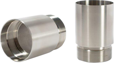 CYCLE VISIONS Fork Tube Extensions - 49 mm - Extends +2" - Chrome CV7114