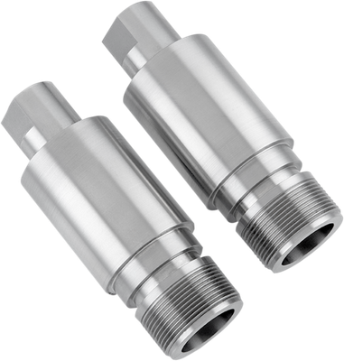 CYCLE VISIONS Fork Tube Extensions - 41 mm - Extends +2" - Chrome CV7100