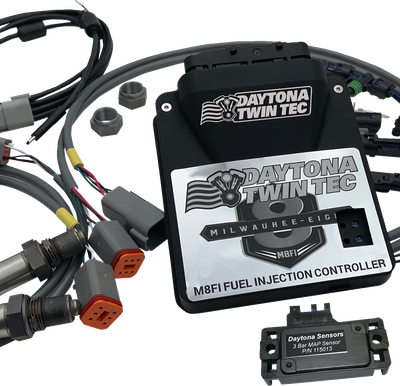 DAYTONA TWIN TEC LLC Auto-tune Electronic Fuel Injection Control Module Kit with 3 BAR Manifold - M8 Softail 17823