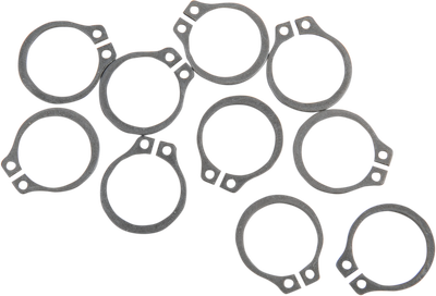 EASTERN MOTORCYCLE PARTS Retaining Rings - Shifter Cam - 10 Pack A-34040-52