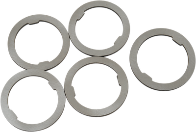 EASTERN MOTORCYCLE PARTS Main Shaft Washers - Size +.015" - 5 Pack A-35365-93