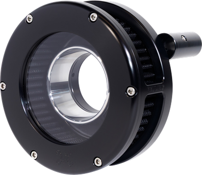 FEULING PARTS Slim BA Air Cleaner Kit - Black/Clear - Black Filter - '08-'17 Twin Cam 5554-S