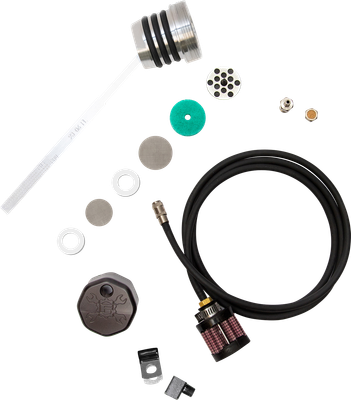 FEULING PARTS Vented Dipstick - Black - Touring 3096