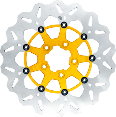 GBRAKES Wave® Brake Rotor - Front - 12-1/2" - Gold GBDU028