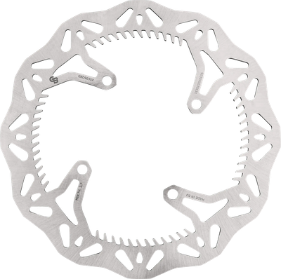 GBRAKES Wave® Brake Rotor - Solid Mount - Front - 270 mm GBD9030X