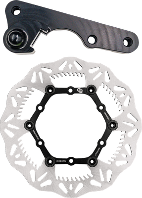 GBRAKES Brake Rotor Kit With Bracket - Floating - 270 mm GBDOS6