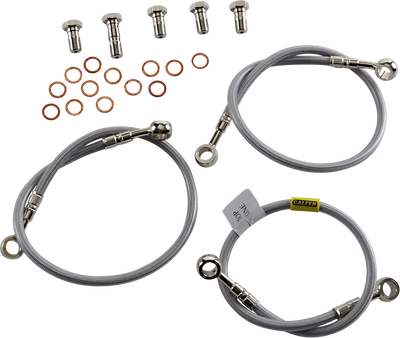 GBRAKES Brake Line - Stainless Steel FK003D90-3